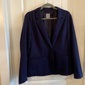 Navy blue blazer